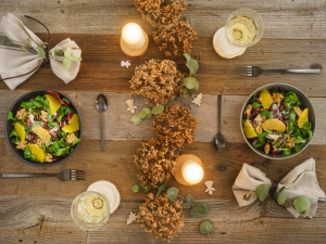 karácsony vegán menü zöldséges karácsonyi ebéd